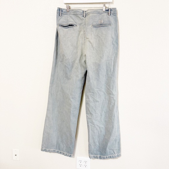 Denimist blair double pleated jeans jinx blue revolve shopbop $345 MSRP size 31 - Picture 6 of 9